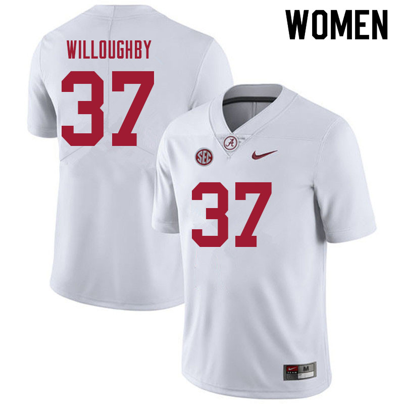 Women #37 Sam Willoughby Alabama Crimson Tide College Football Jerseys Sale-Black